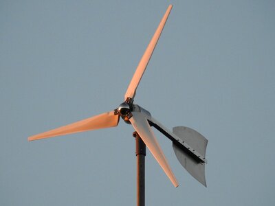 Windmill electricity renewable energy photo