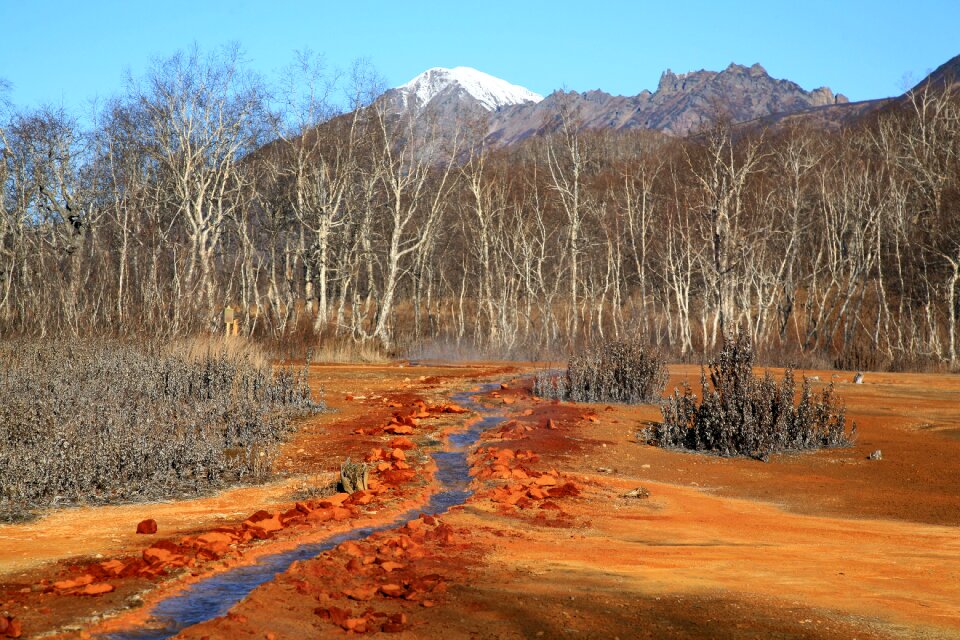 Boiling water silence kamchatka