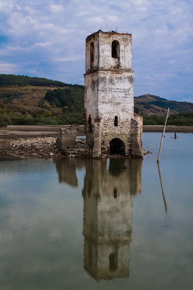 Architecture building ruins