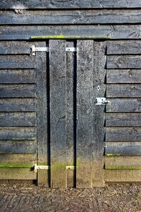 Exterior shed wood