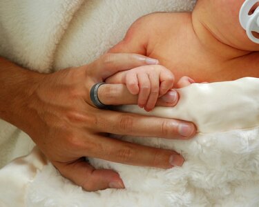 Newborn treatment infant photo
