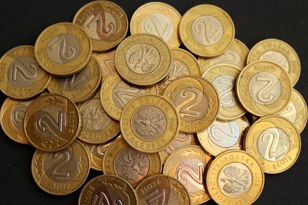 Coins money making cash