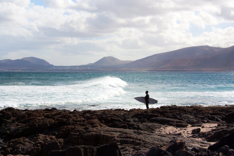 Coast sea surfer