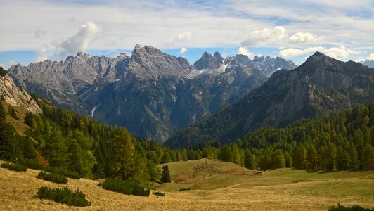 Panorama landscape dolomites