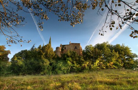 Landscape château du théron prayssac