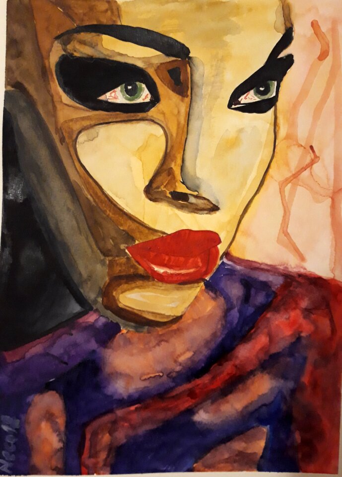 Art painting watercolor