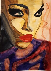 Art painting watercolor