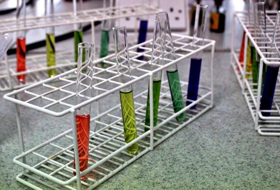 Tube chemistry liquid photo