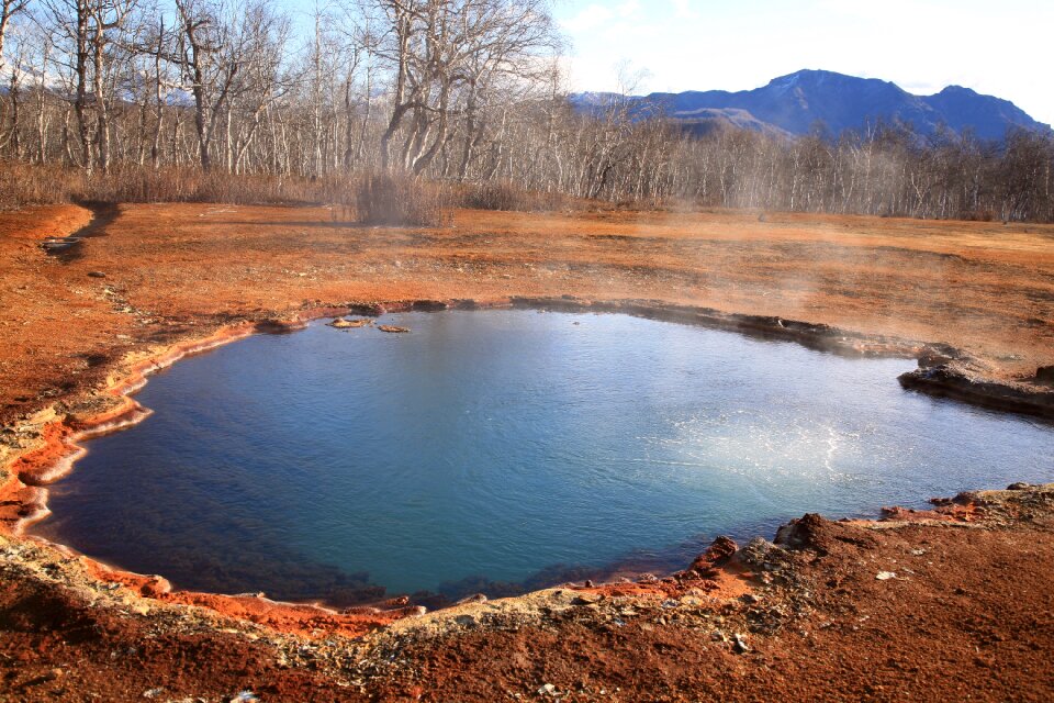 Boiling water silence kamchatka