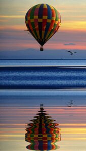 Sunset sea ocean