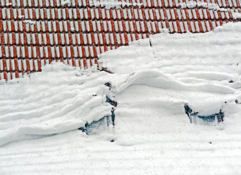 Snow pressure winter snow