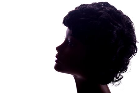 Woman head mannequin