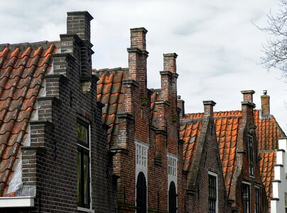 Old house building photo