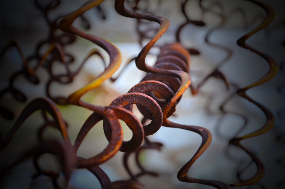 Texture iron steel