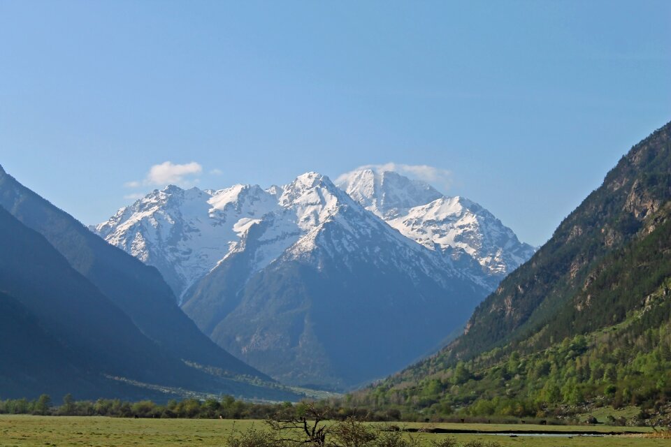 Landscape travel the caucasus