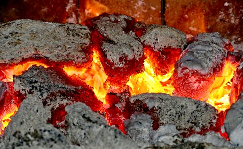 Wood stove ash