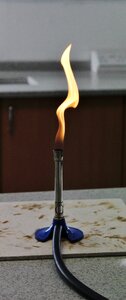 Burner bunsen chemistry photo