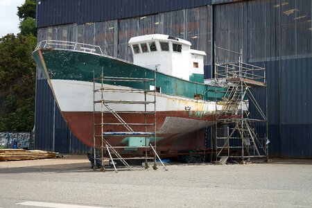 Sea boat no person