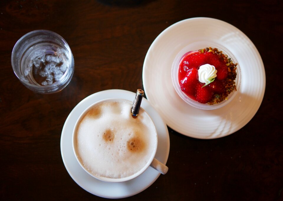 Drink cake coffee cup