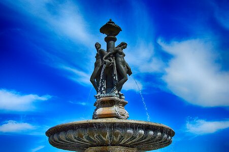 Architecture fountain bordeaux