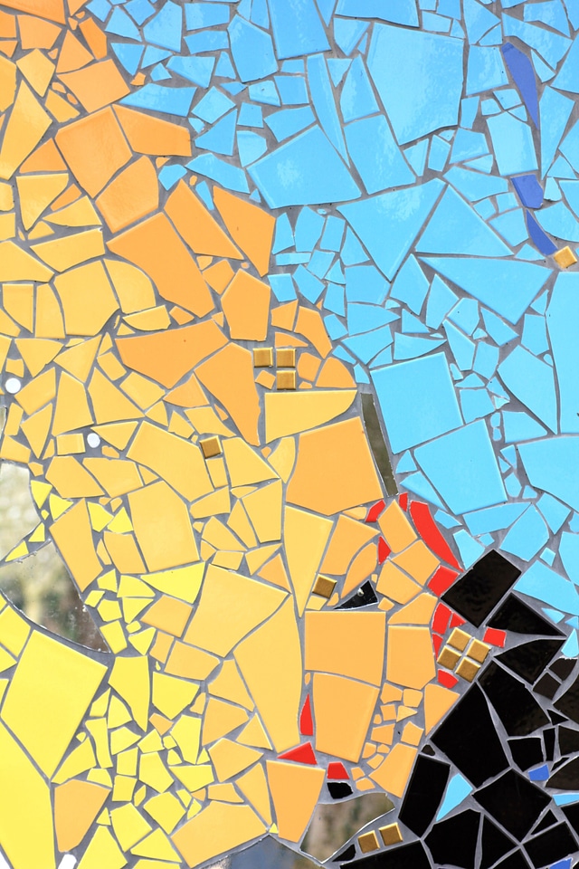 Colorful art mosaic