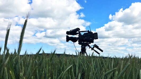 Field film camera clouds
