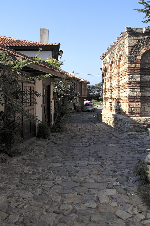 Stone old passage