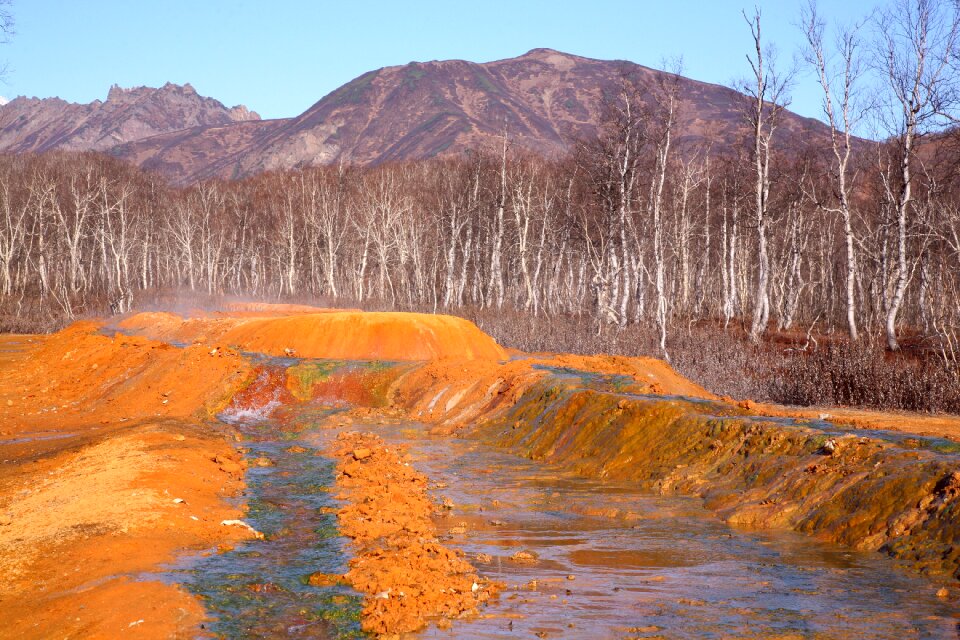 Boiling water silence kamchatka