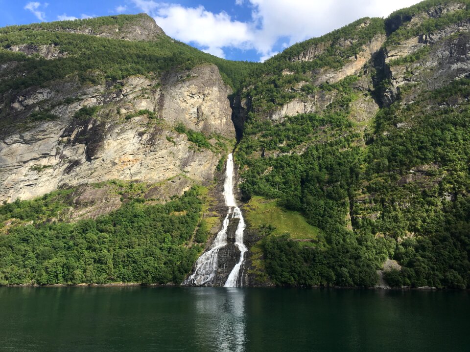 Travel sky norway photo