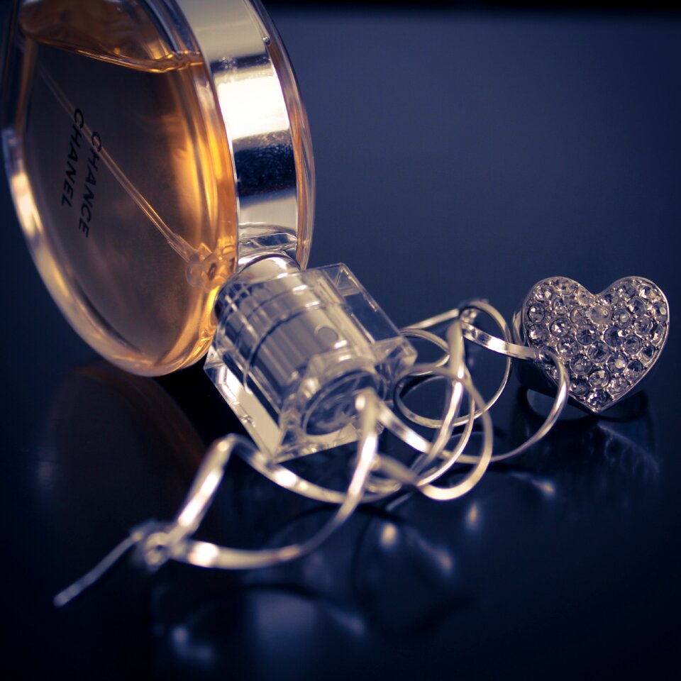 Fashion heart glamour