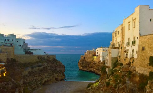Cala port glimpse puglia