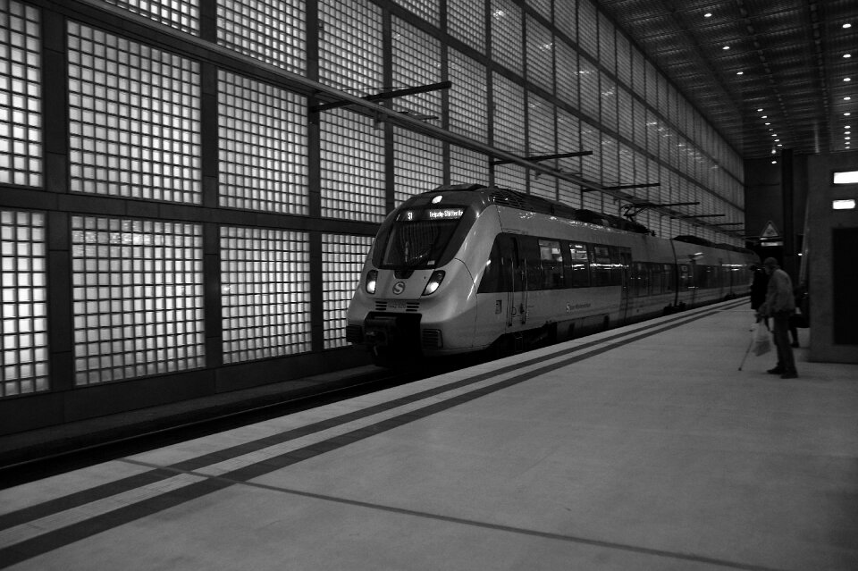 Metro train leipzig