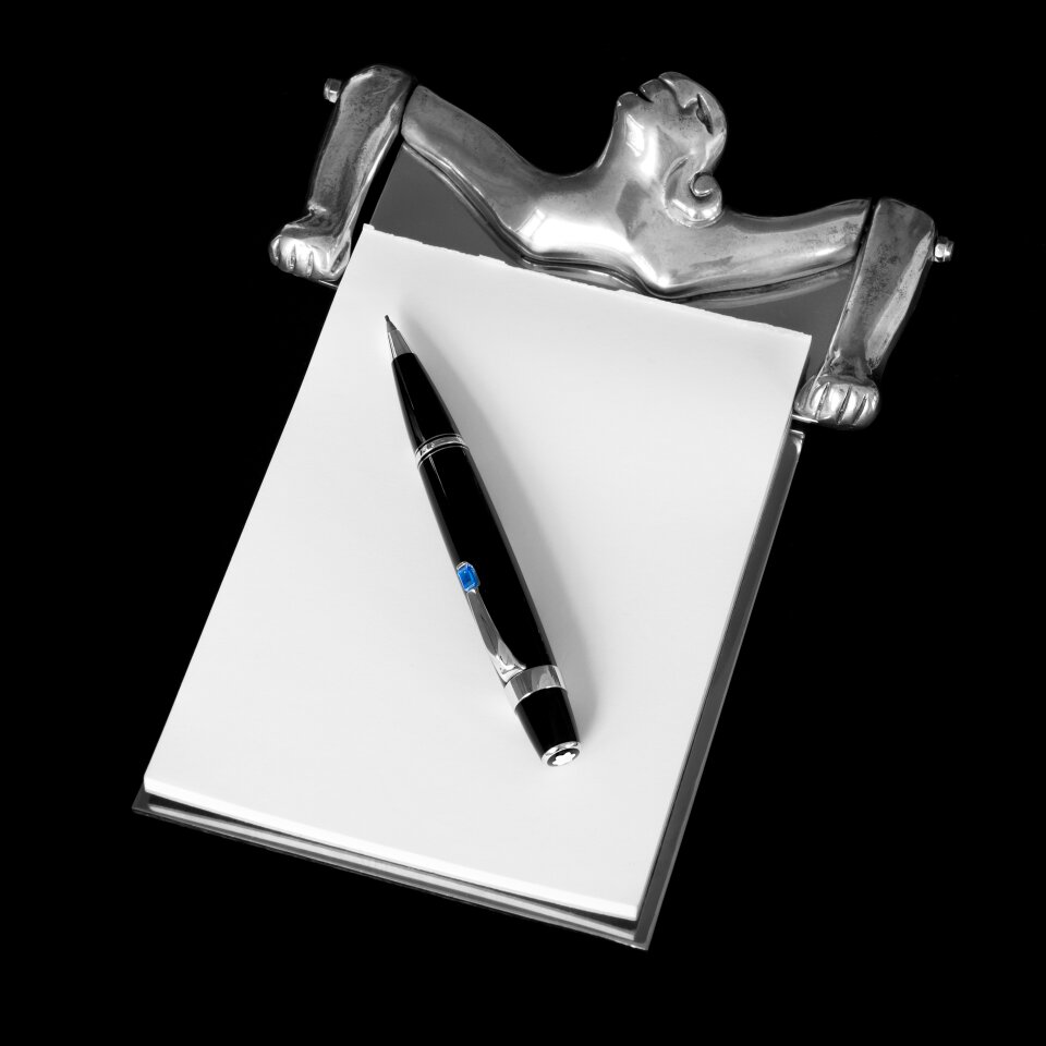 Woman mont blanc pencil