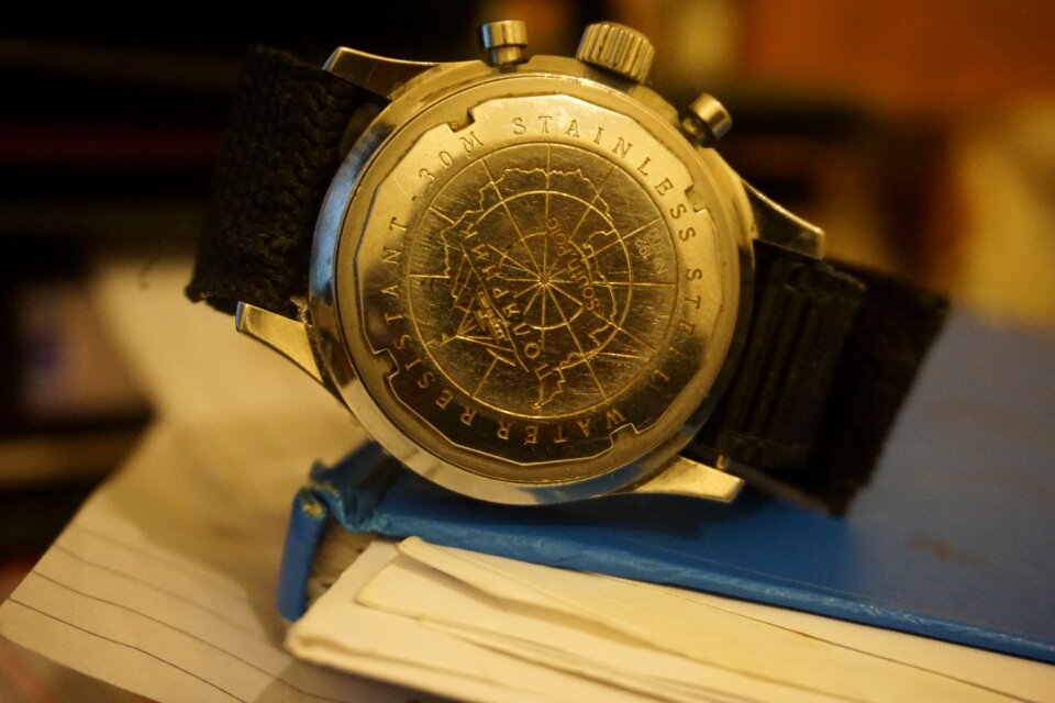 Clock vintage watch