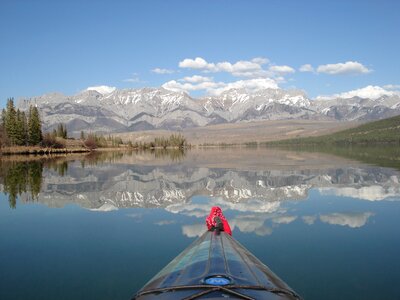 Nature water panorama photo