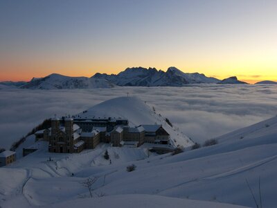 Ice landscape la salette photo