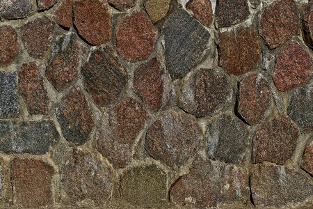 Stone wall trim pattern