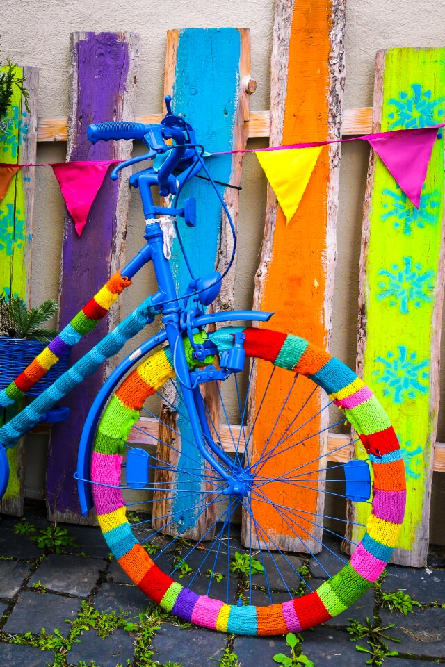 Color colorful crochet