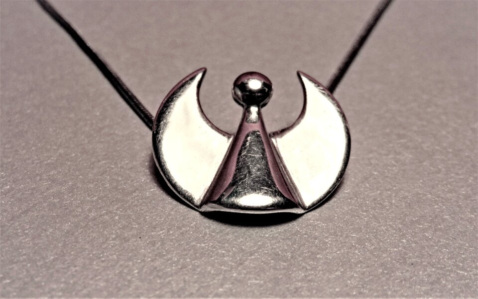 Guardian angel silver symbol