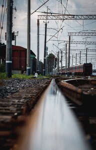 Train train station train path photo