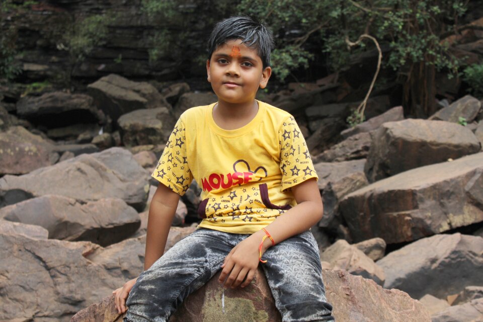 Rock child adult