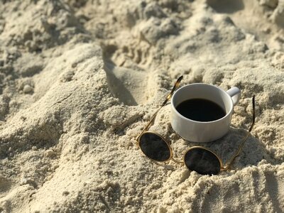 Sand close up beach