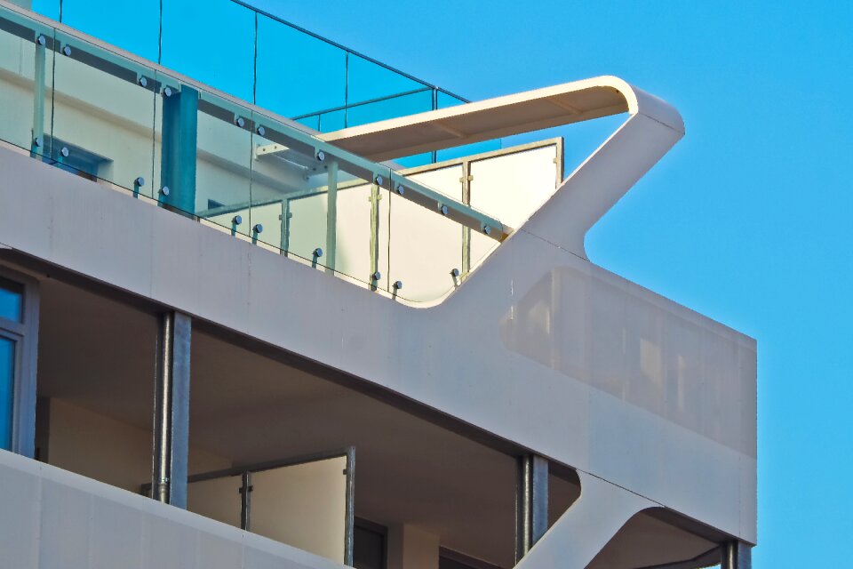 Building city glass