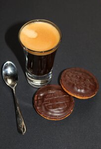 Beverage espresso crema photo