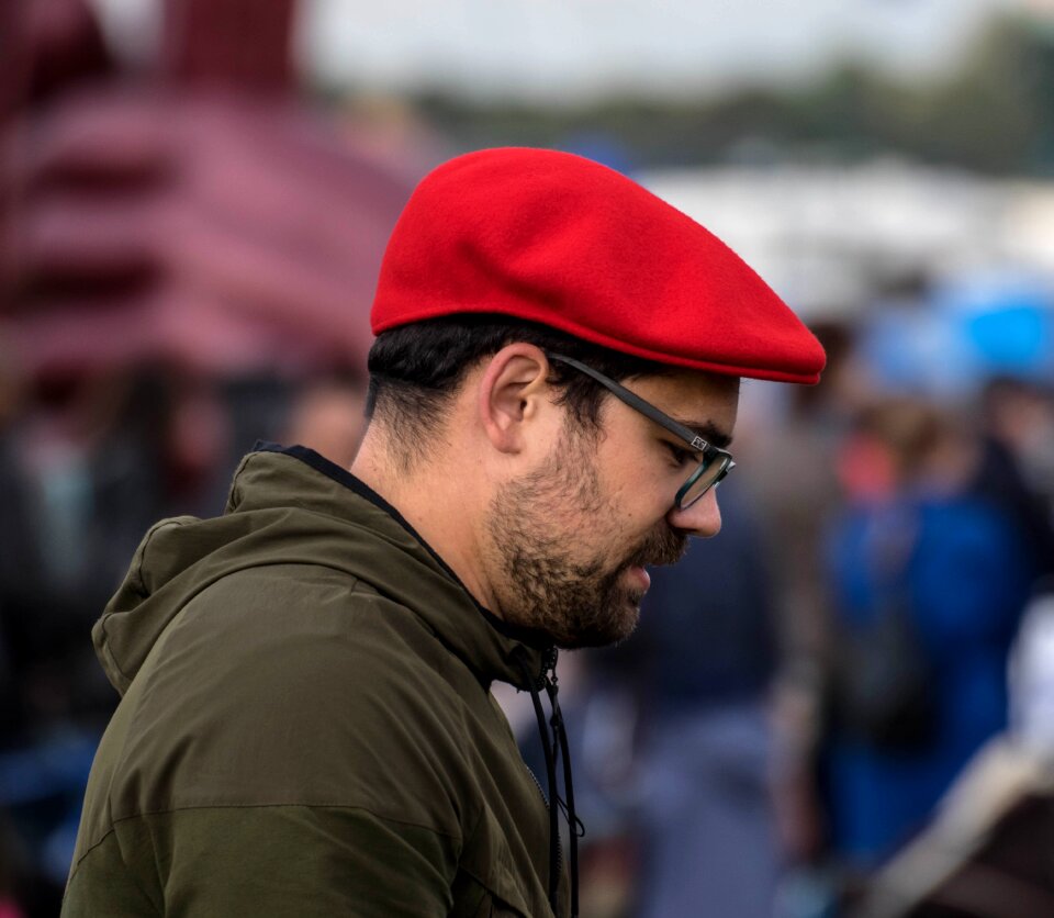Portrait clothing cap