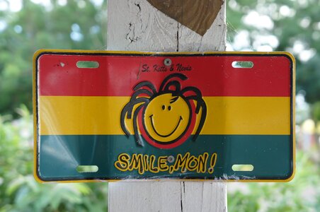Smiley beach good mood