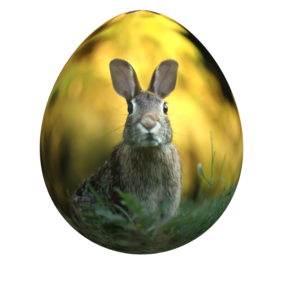 Holiday easter bunny