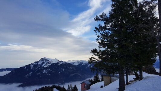 Nature panorama of mountain