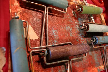 Old laboratory printing