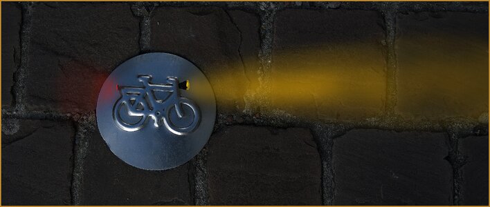 Close abstract bicycle photo